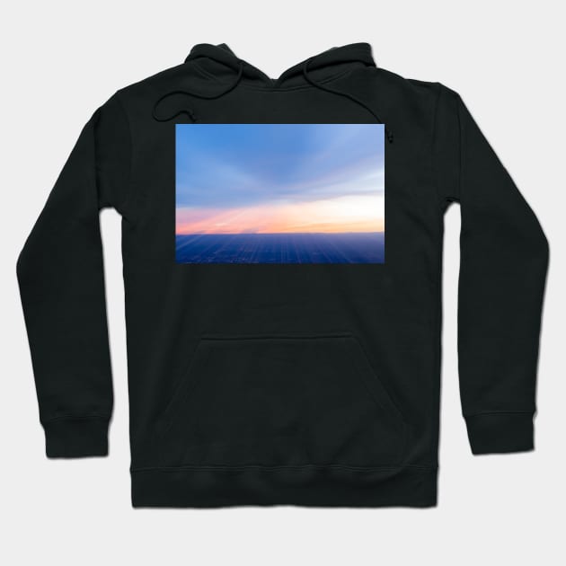 Amazing sky colors in abstract blur. Hoodie by brians101